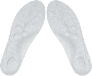 1 Pair Comfortable Shoe Inserts for Men and Women Cushioned Insoles for Sports Shoes Shock Absorption Arch Support Reusable Footwear Accessories
