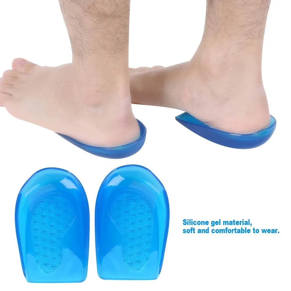 1 Pair O/X Leg Correction Insoles Foot Alignment Silicone Gel Foot Orthotic Arch Support Shoes Insert Pads Heel Cup for Foot Correction L41-46