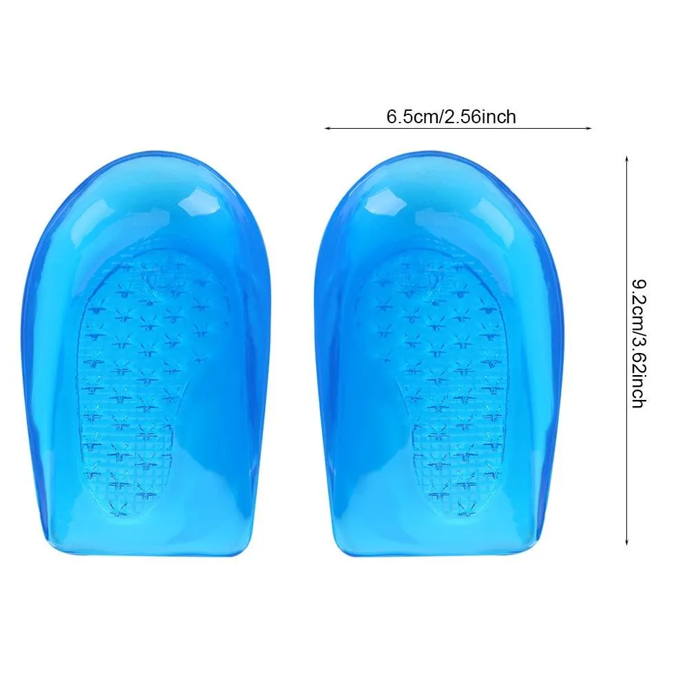 1 Pair O/X Leg Correction Insoles Foot Alignment Silicone Gel Foot Orthotic Arch Support Shoes Insert Pads Heel Cup for Foot Correction L41-46