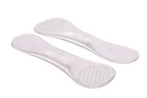 1 Pair Party Feet Clear Orthotic Massage Gel Insoles Arch Support Ladies stiletto, high heel universal
