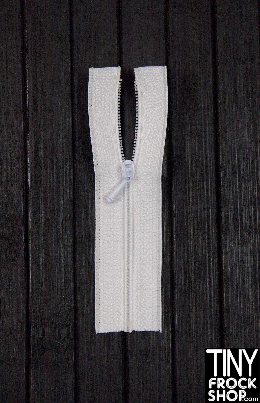 12" Fashion Doll High Quality Tiny Close Ended Nylon Doll Zippers - Size 0
