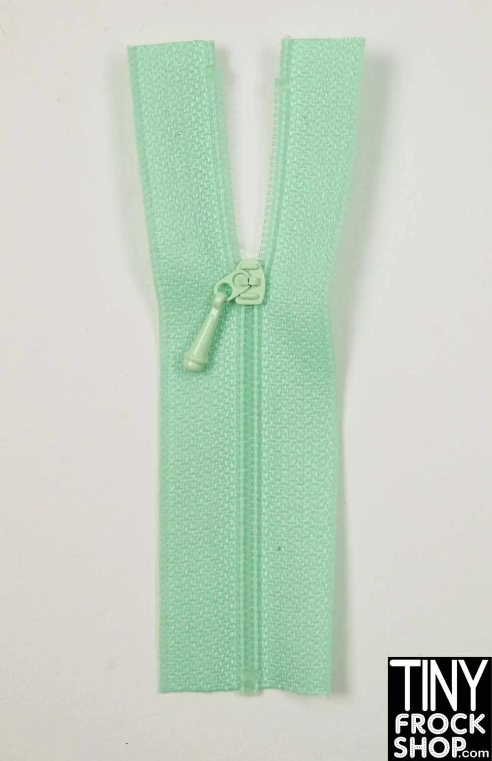 12" Fashion Doll High Quality Tiny Close Ended Nylon Doll Zippers - Size 0