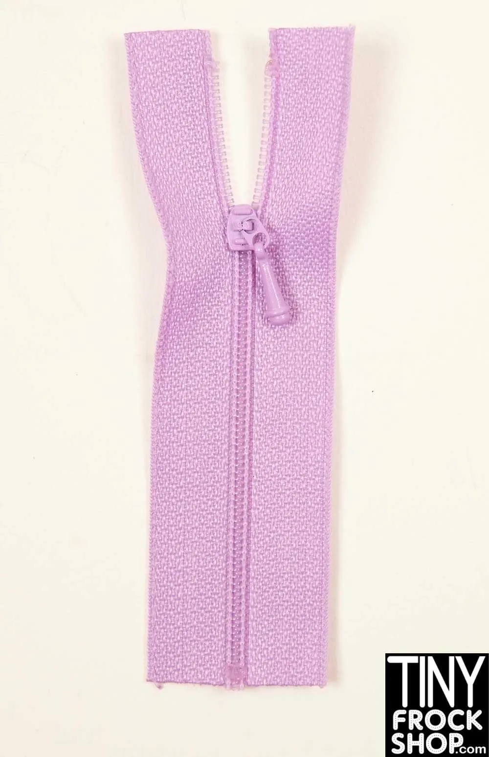 12" Fashion Doll High Quality Tiny Close Ended Nylon Doll Zippers - Size 0