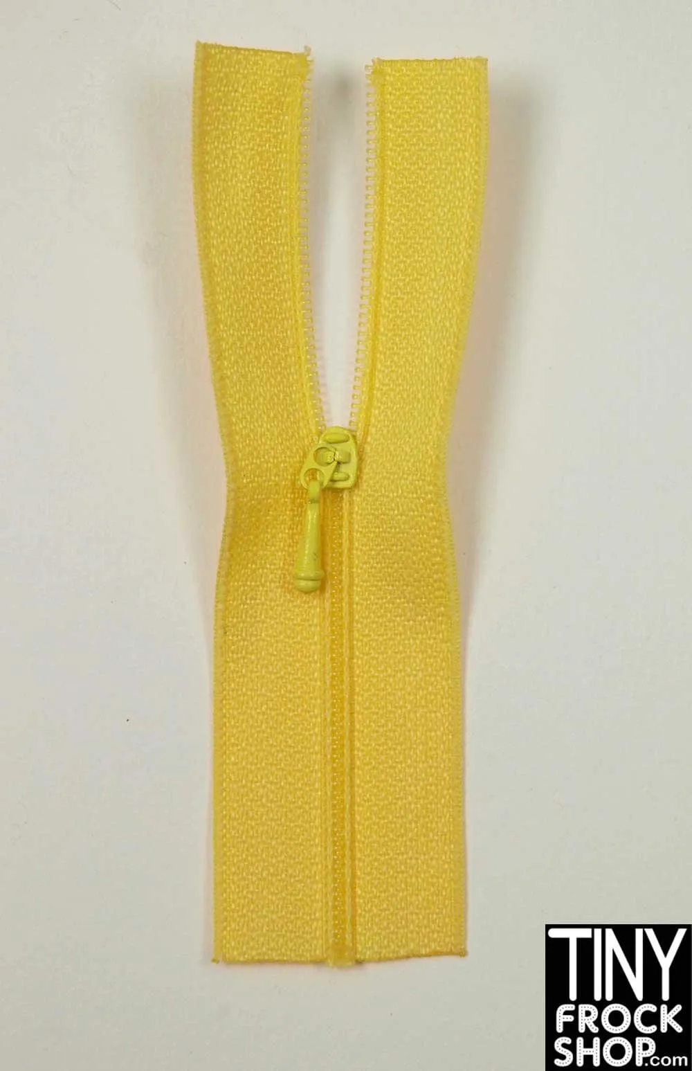 12" Fashion Doll High Quality Tiny Close Ended Nylon Doll Zippers - Size 0