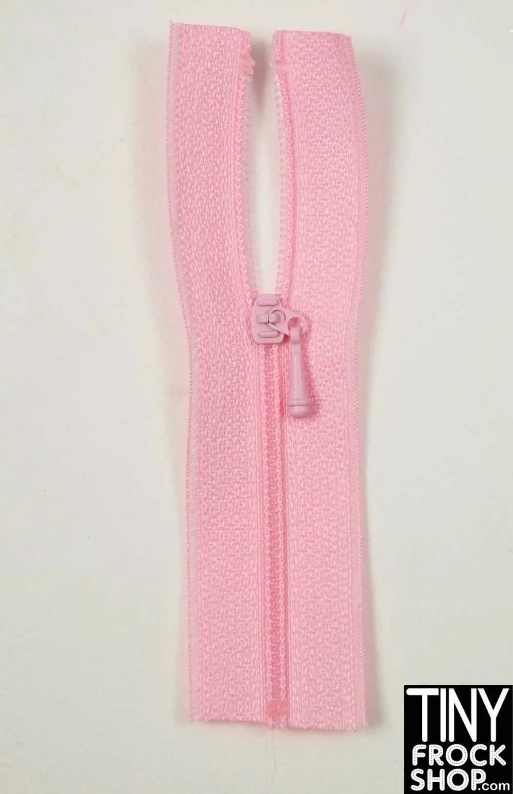 12" Fashion Doll High Quality Tiny Close Ended Nylon Doll Zippers - Size 0
