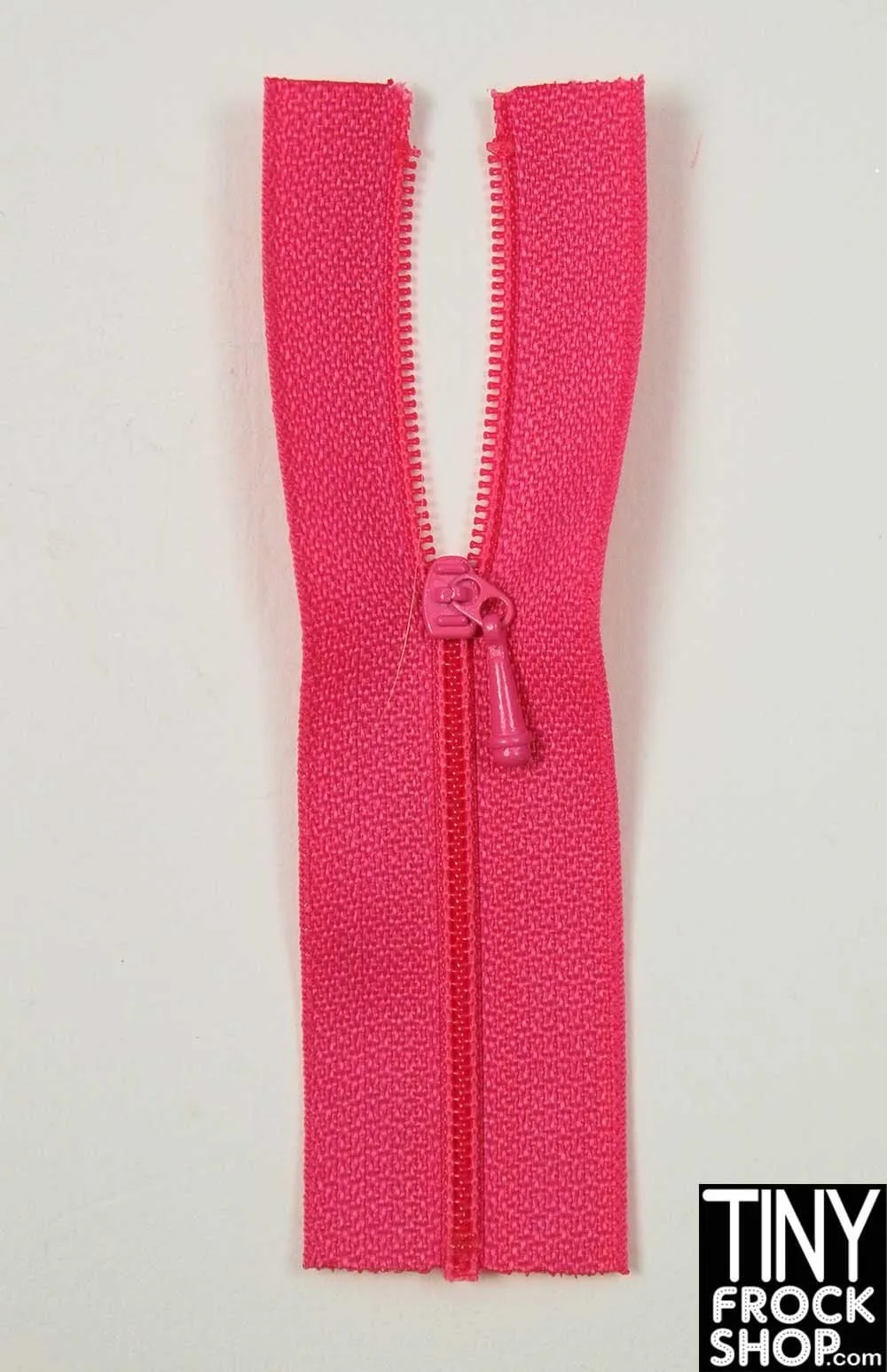 12" Fashion Doll High Quality Tiny Close Ended Nylon Doll Zippers - Size 0