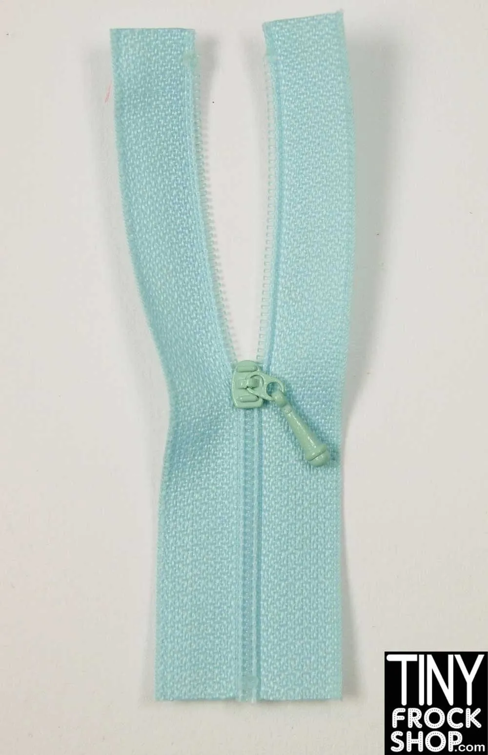 12" Fashion Doll High Quality Tiny Close Ended Nylon Doll Zippers - Size 0
