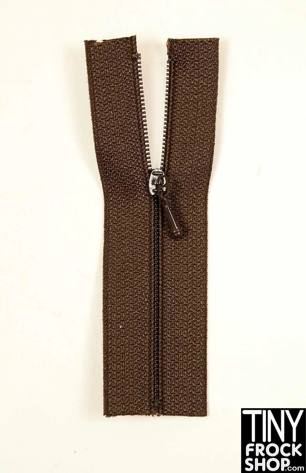 12" Fashion Doll High Quality Tiny Close Ended Nylon Doll Zippers - Size 0
