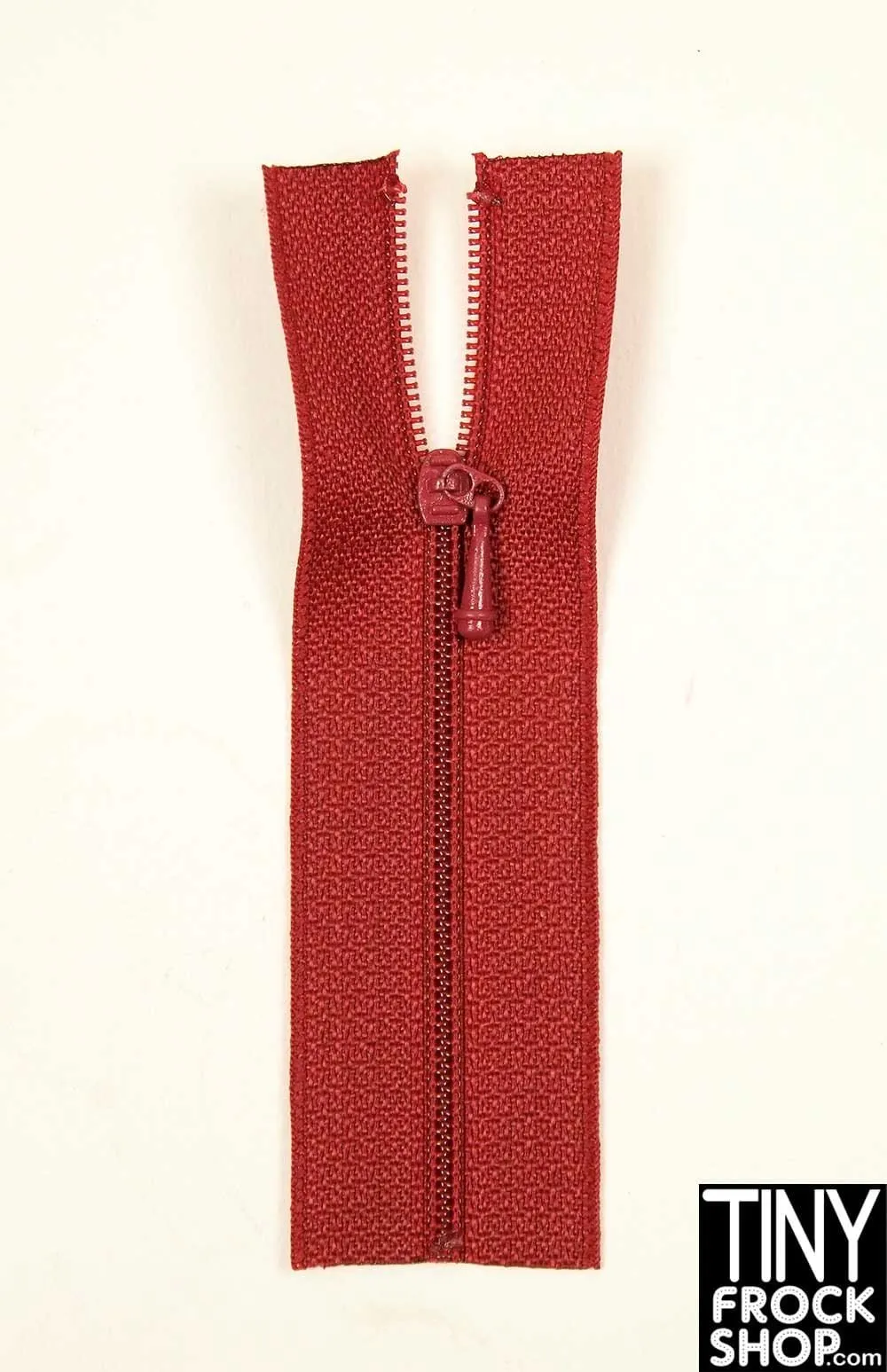 12" Fashion Doll High Quality Tiny Close Ended Nylon Doll Zippers - Size 0