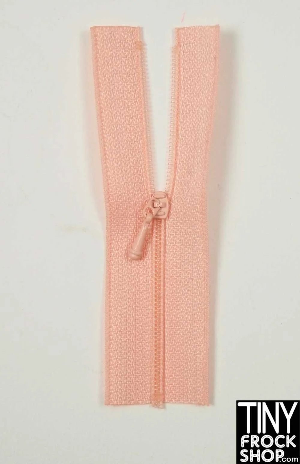 12" Fashion Doll High Quality Tiny Close Ended Nylon Doll Zippers - Size 0