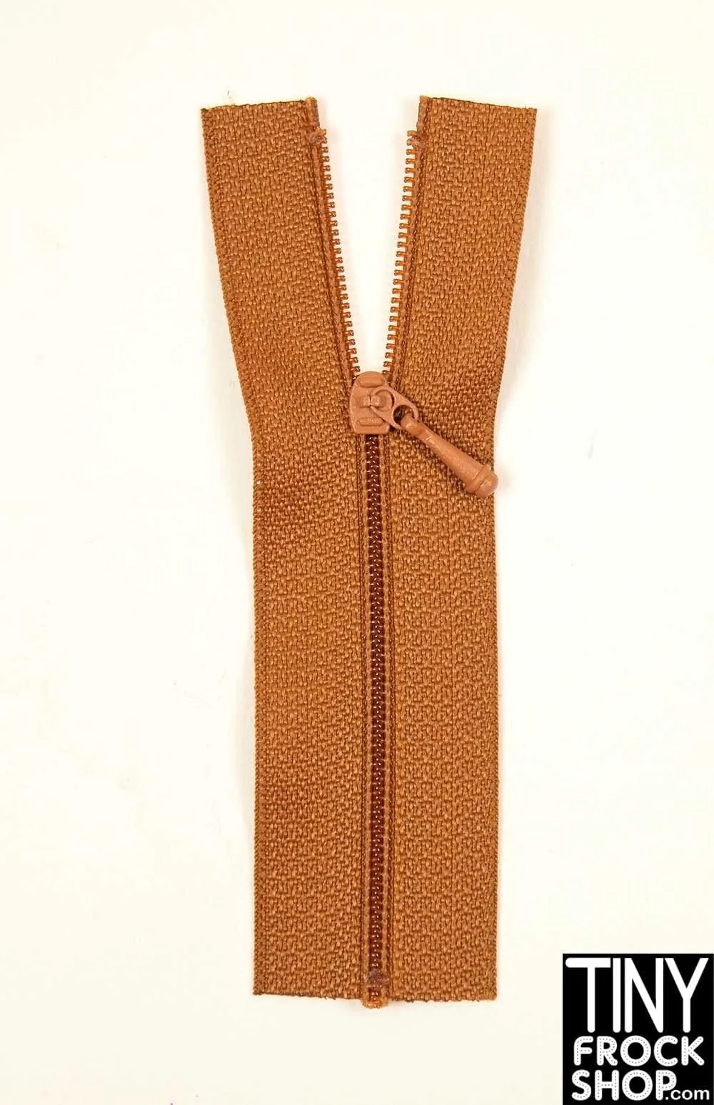 12" Fashion Doll High Quality Tiny Close Ended Nylon Doll Zippers - Size 0
