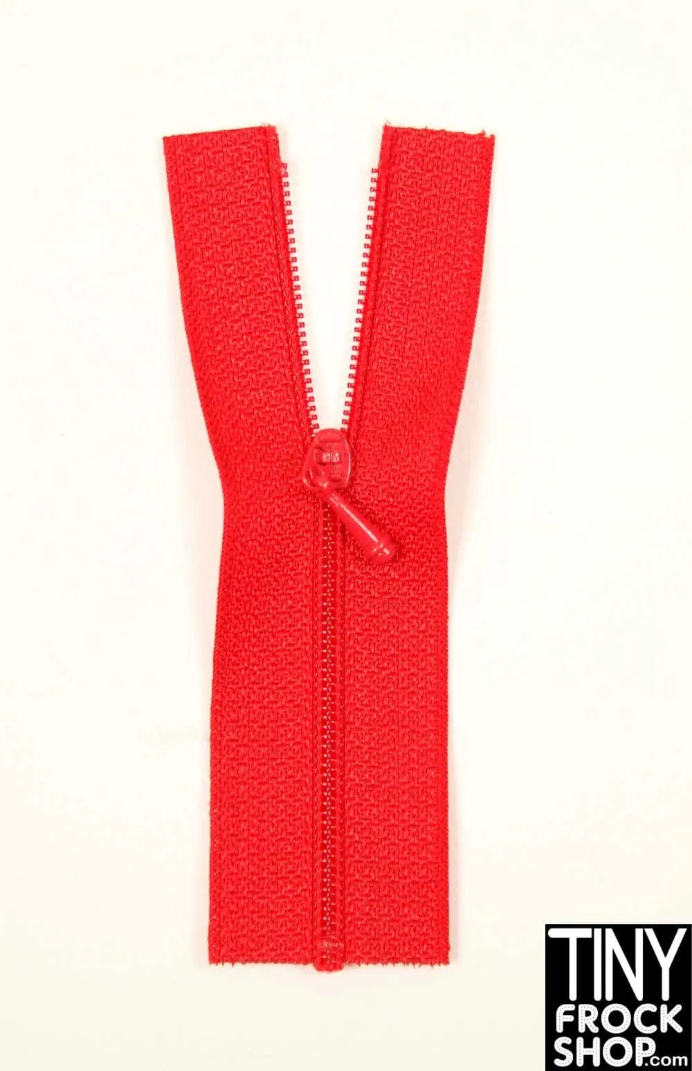 12" Fashion Doll High Quality Tiny Close Ended Nylon Doll Zippers - Size 0