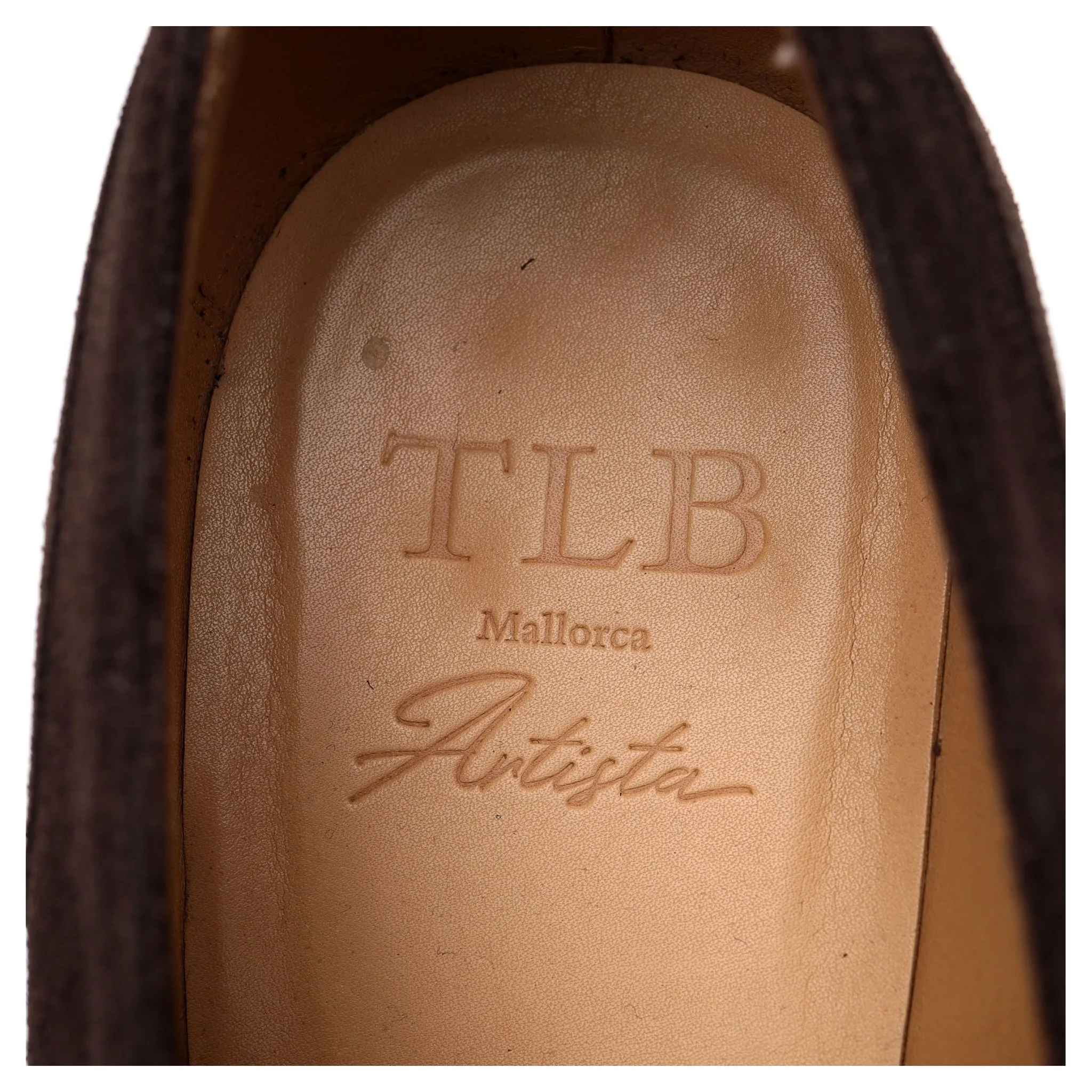 '136 Artista' Dark Brown Suede Derby UK 7.5 G