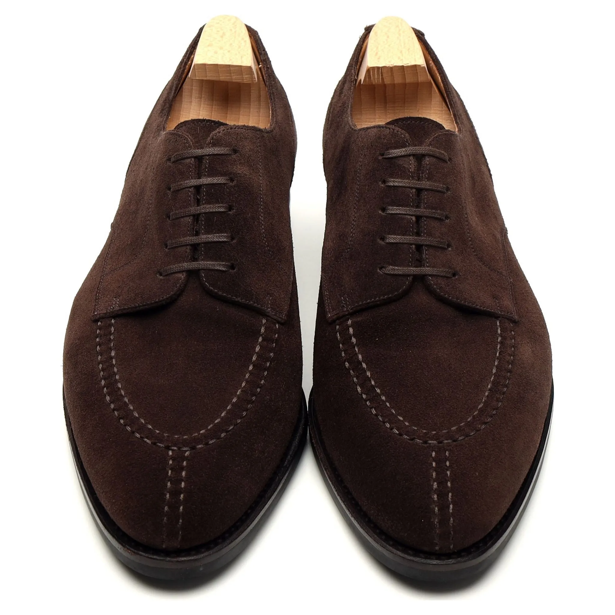 '136 Artista' Dark Brown Suede Derby UK 7.5 G
