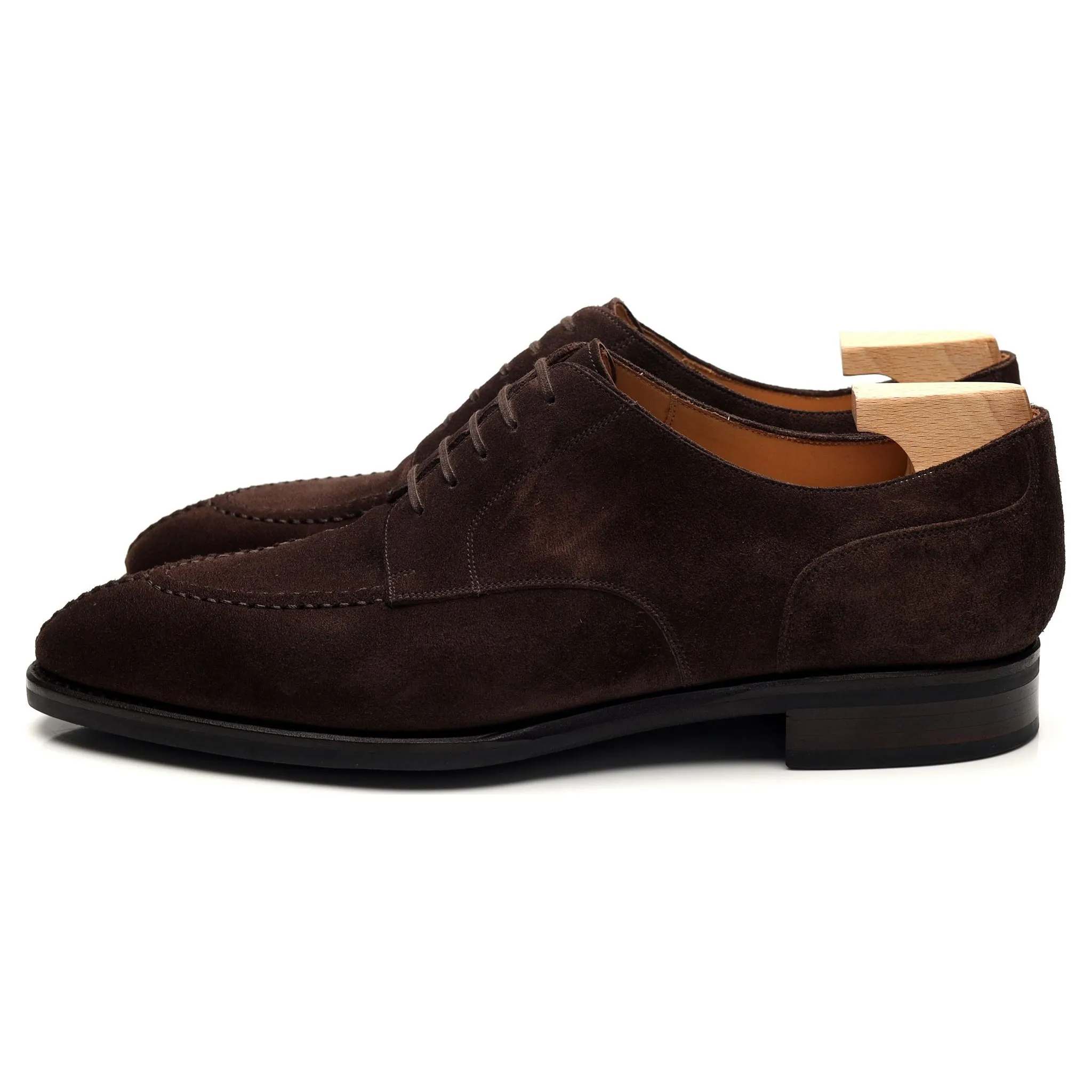 '136 Artista' Dark Brown Suede Derby UK 7.5 G