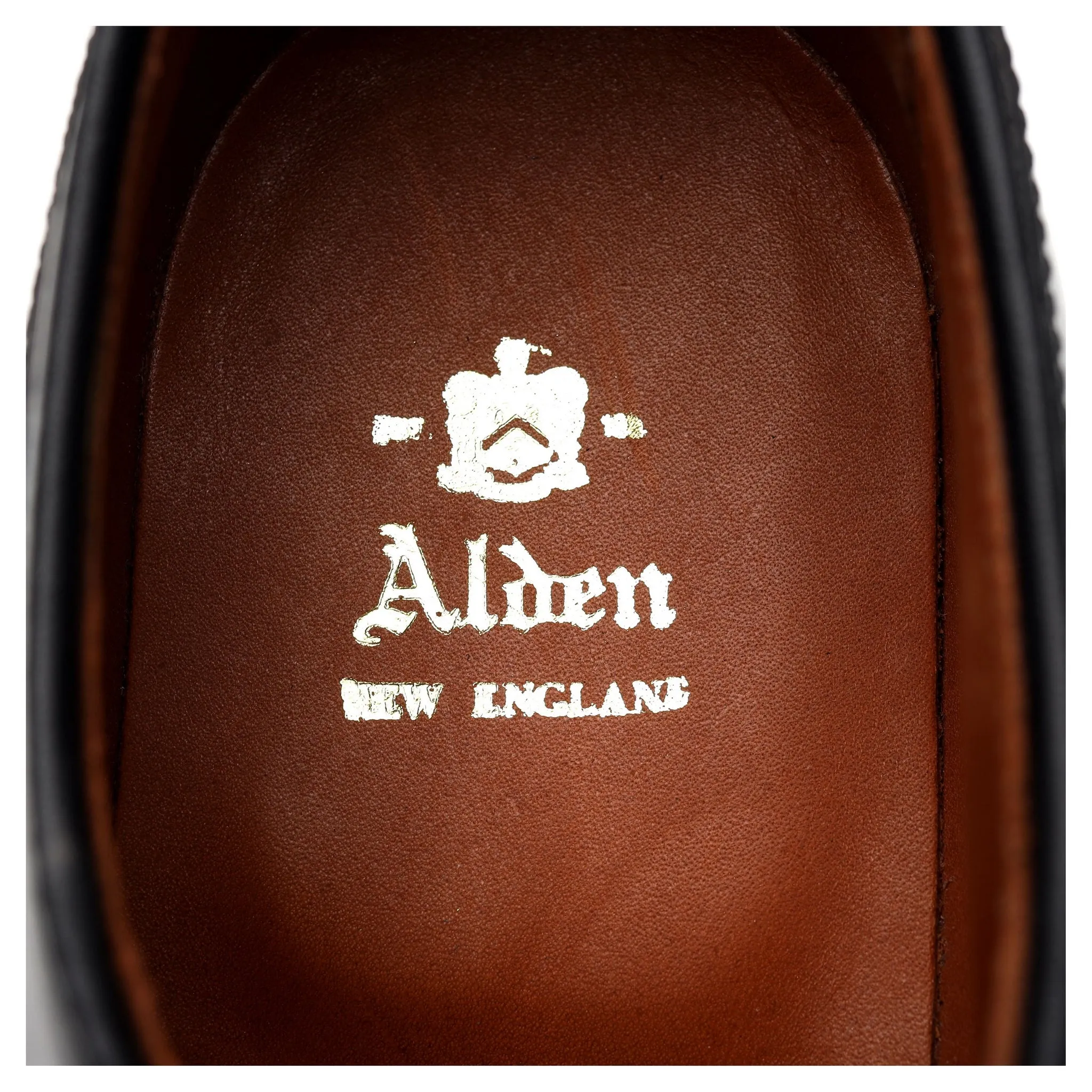 '2211' Black Cordovan Leather Split Toe Derby UK 7 US 8 D
