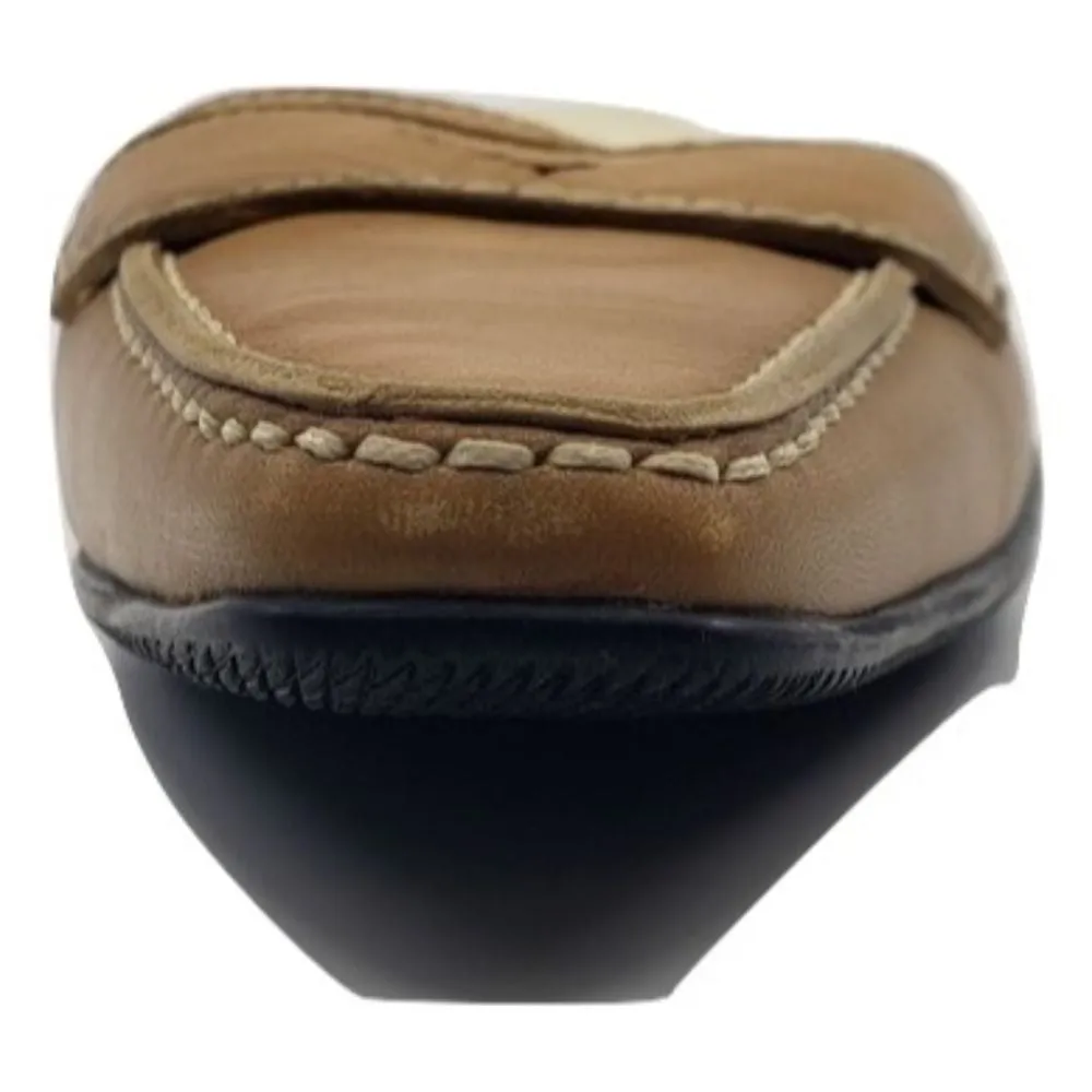 221432 Softy Tan Leather AGL Mules