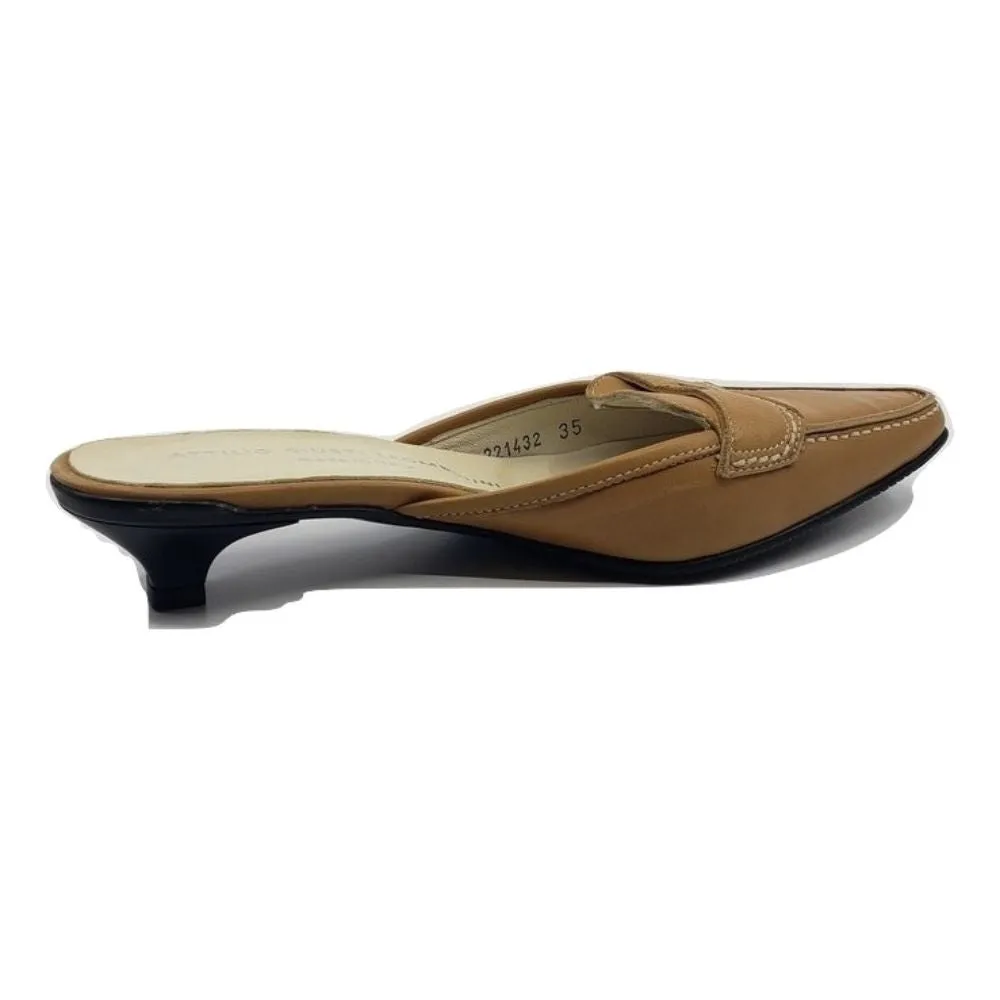 221432 Softy Tan Leather AGL Mules