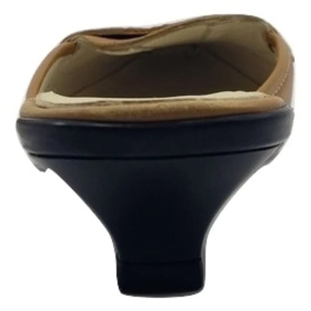 221432 Softy Tan Leather AGL Mules