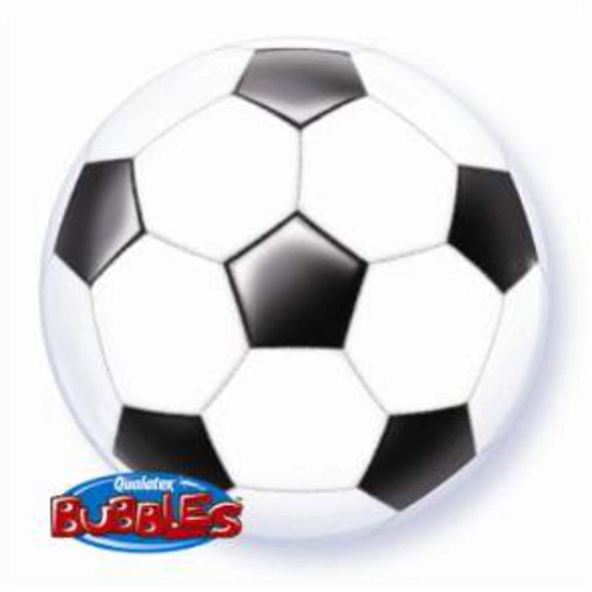 22" Inflatable Soccerball With Bubble Graphics - Pkgd
