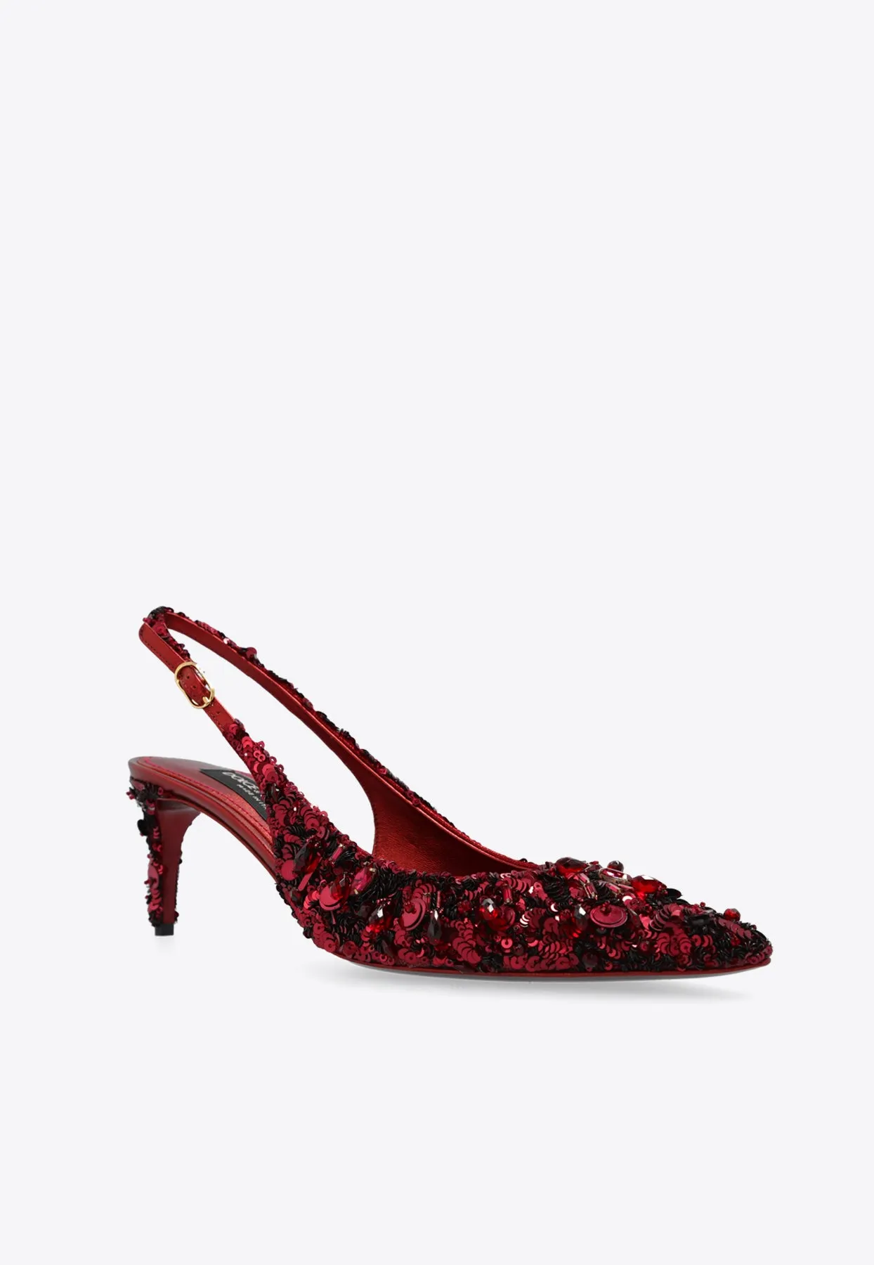 60 Sequined Slingback Pumps