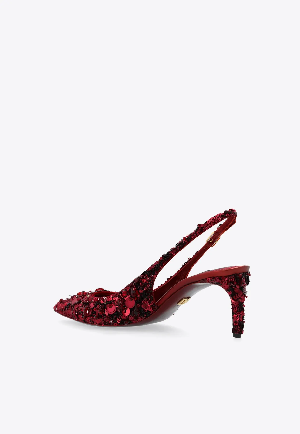 60 Sequined Slingback Pumps