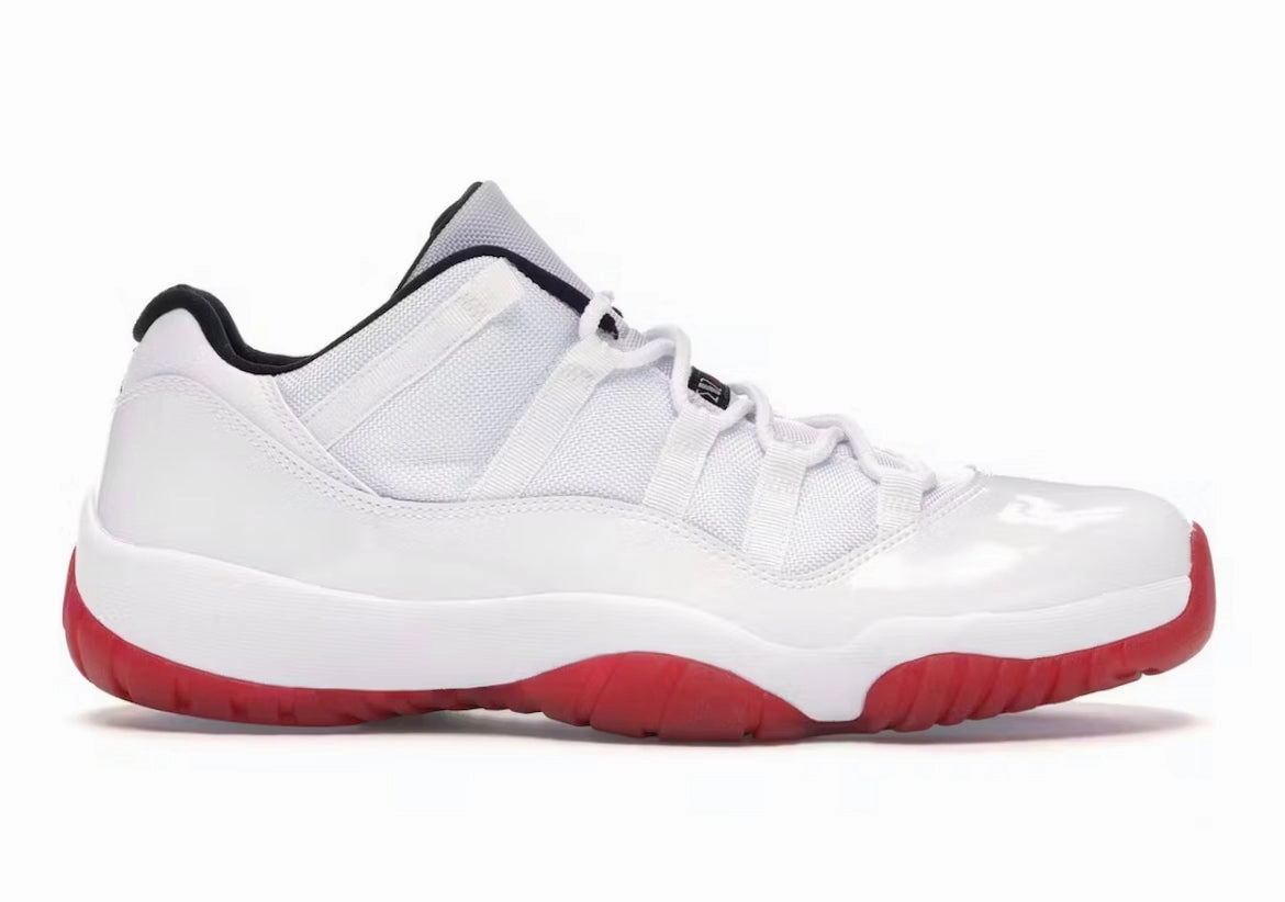Vans Old Skool Jordan 11 Retro Low Cherry White Red (2012)