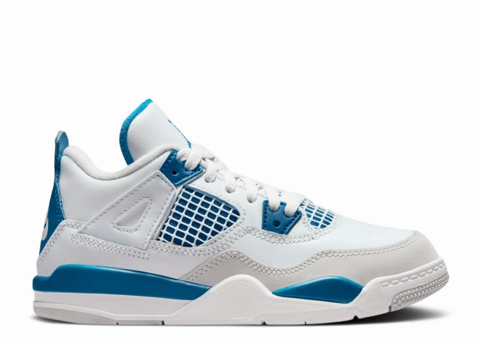 Air Jordan 4 Retro PS "Military Blue" (Myrtle Beach Location) race - day shoe preparedness color - black
