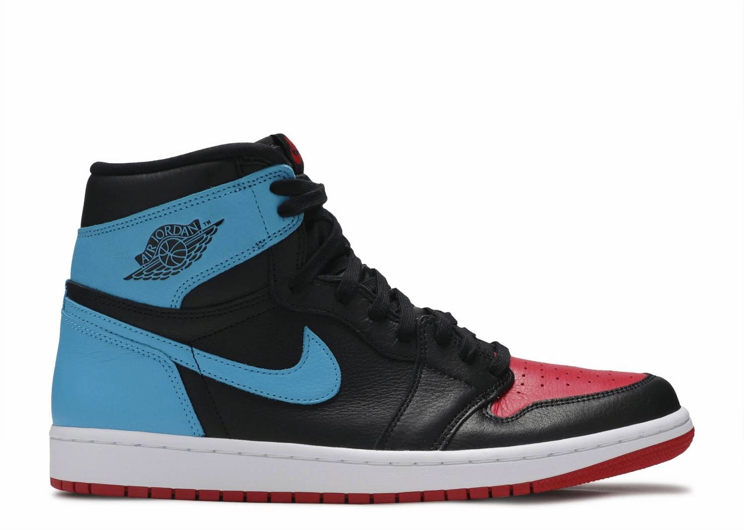 Reinforced Eyestay Durability training shoes Wmns Air Jordan 1 High OG "NC to Chicago" (Myrtle Beach Location)