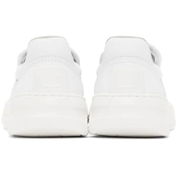 Acne Studios White Chunky Slip-On Sneakers