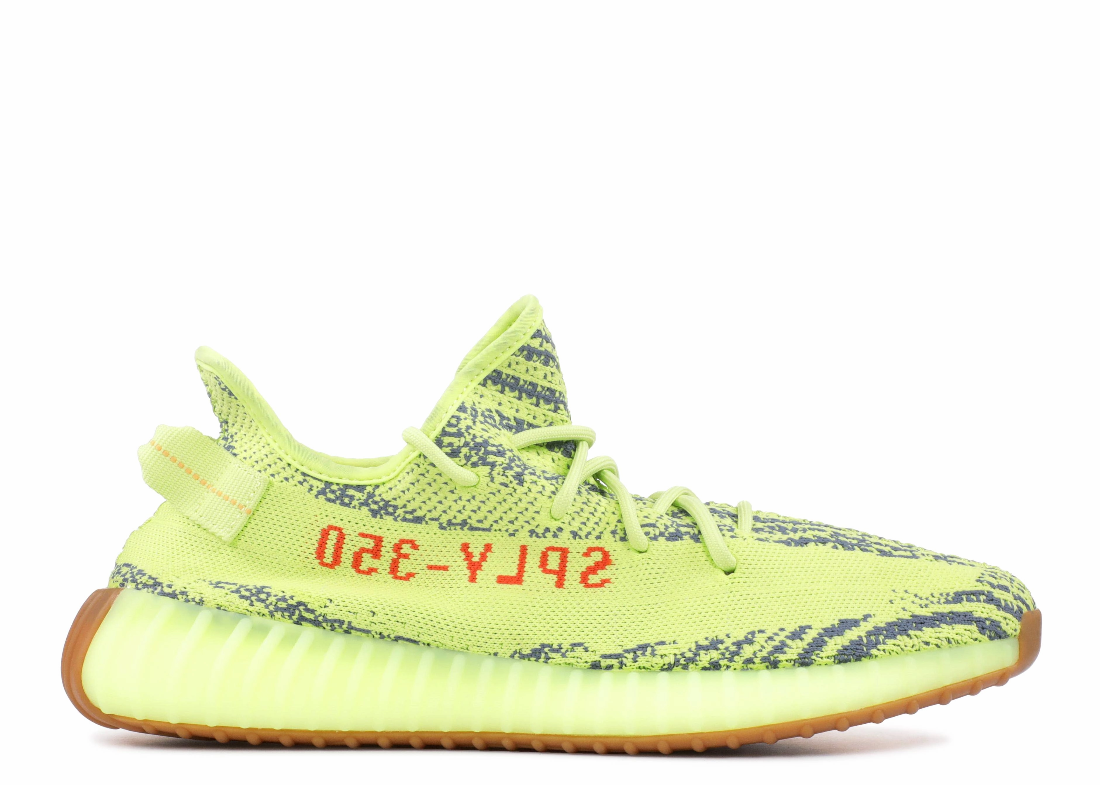 French Ease Ice Hike Adidas Yeezy Boost 350 V2 Semi Frozen Yellow (Preowned)