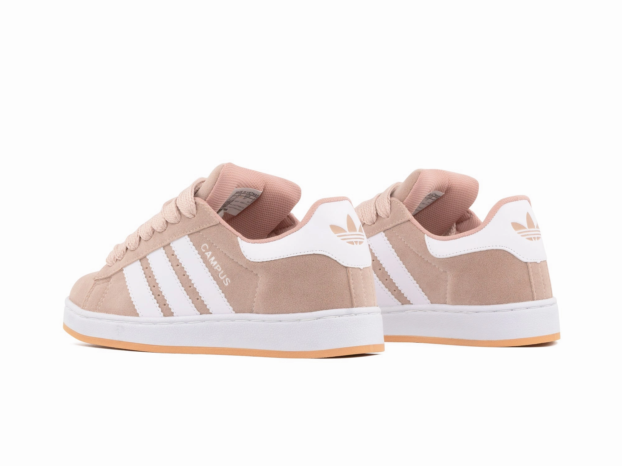 Tenis Campus Beige Blanco Subtle Detail Cushioned Fit