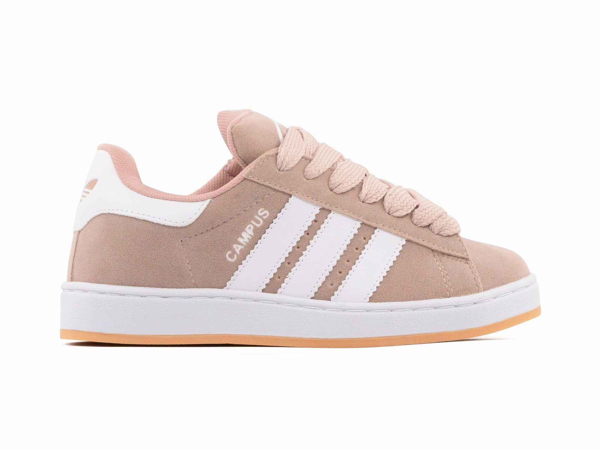 Warm Feet Relaxed Look Shoes Tenis Campus Beige Blanco