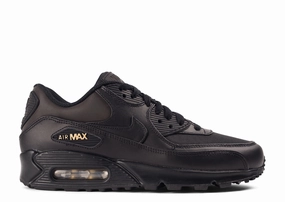 Air Max 90 Premium Black Gold Vibrant Look