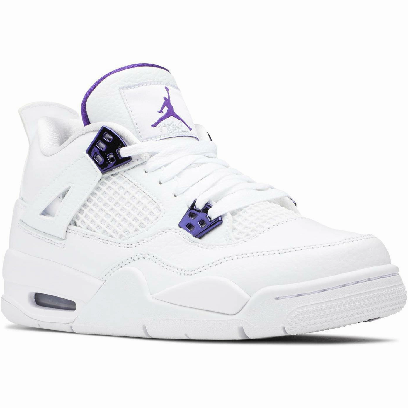 speed training running option compression socks Air Jordan 4 Retro "Purple Metallic" (2020)