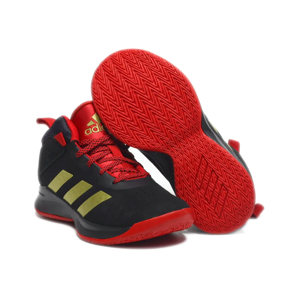 Adidas Cross Em Sport Shoes Fabric Black Colour For Kids