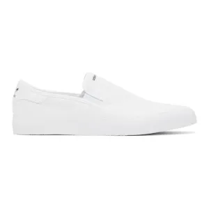 adidas Originals White 3MC Slip-On Sneakers