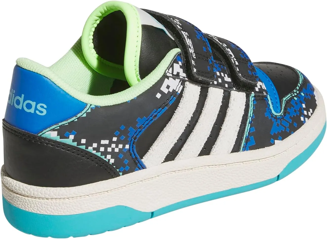 adidas Unisex-Child Break Start Elastic Lace Sneaker