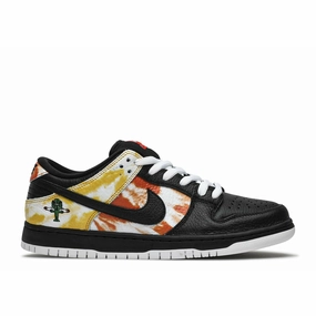 running in a sidewalk area shoes summer running shoe climate Dunk SB Low "Tie Dye Raygun Black" (2019)