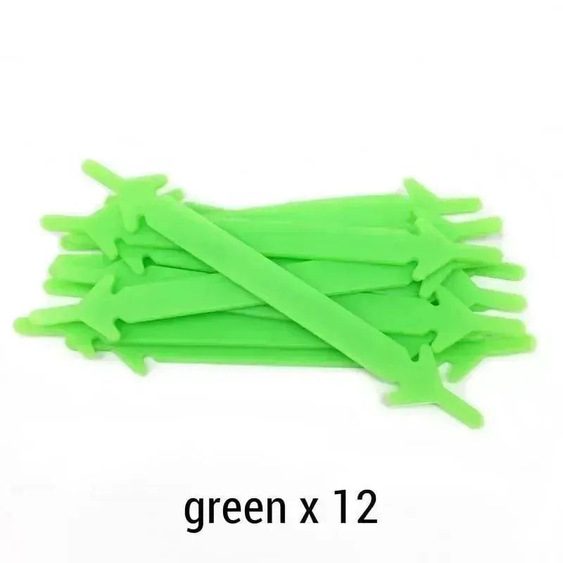 Aero No Tie Elastic Shoelaces 6 Pairs