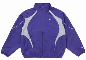 Flexible Movement lower - back support Supreme Nike Track Jacket Purple