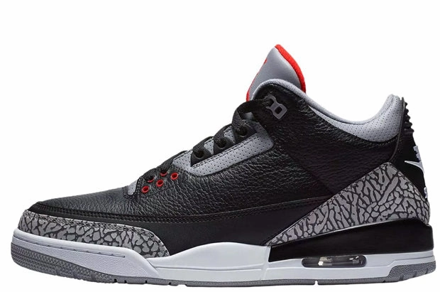 Air Jordan Retro 3 Black Cement for youth