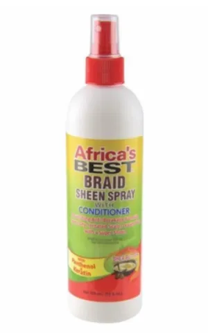 AFRICA'S BEST BRAID SHEEN SPRAY (12OZ)