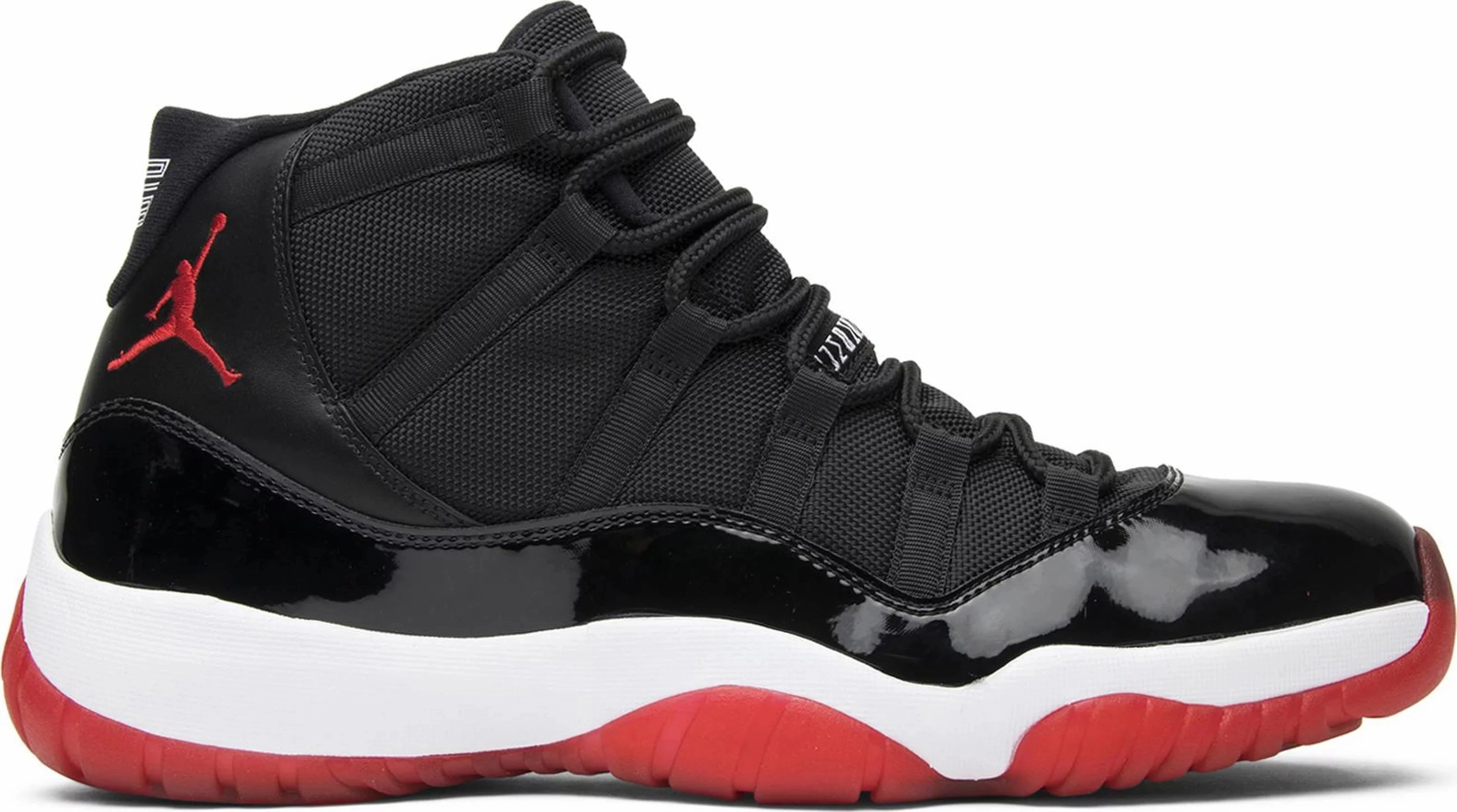 Jordan 11 Retro Playoffs Bred (2012) Youth - runner Pastel color option