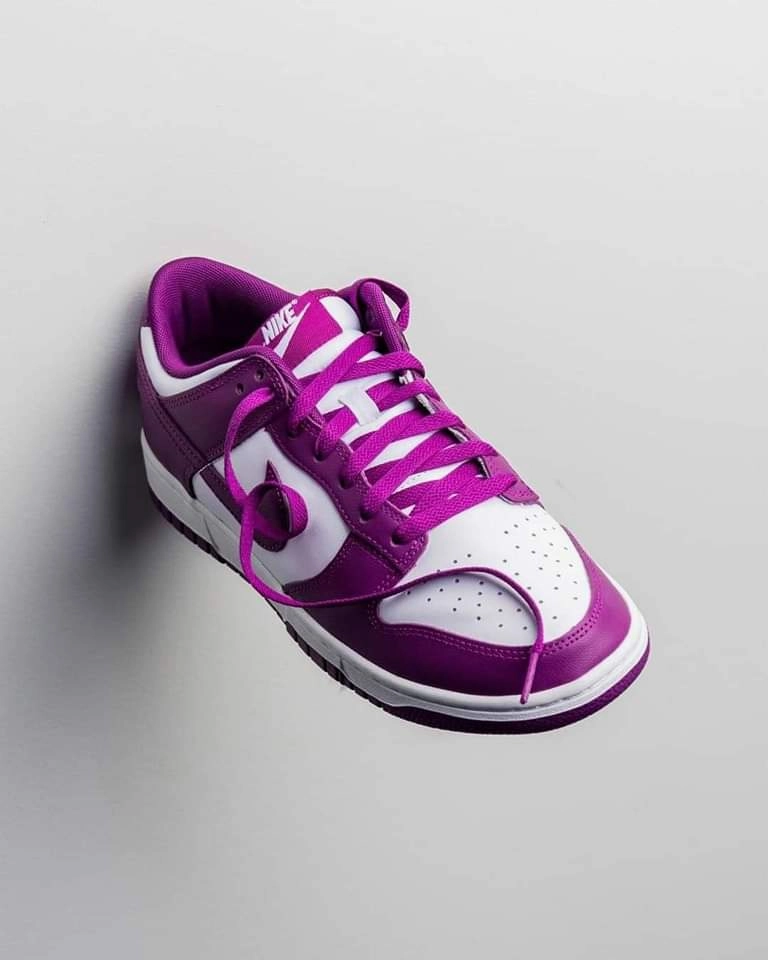 Nike Dunk Low White Viotech running shoes for professional female runners Sports Footwear