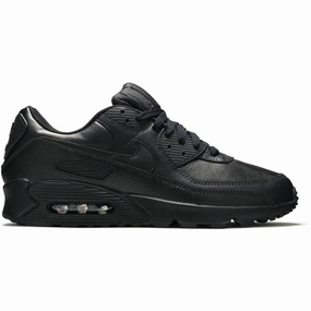 Air Max 90 Leather Triple Black (2020) Easy Entry Recycled materials