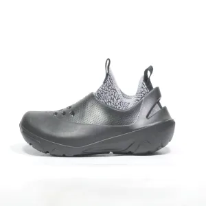 Air Jordan Casual Slip Ons Rubber Black Color For Men