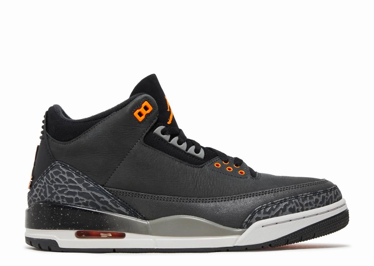 travel - shoes Heel Support Jordan 3 Retro Fear Pack (2023)