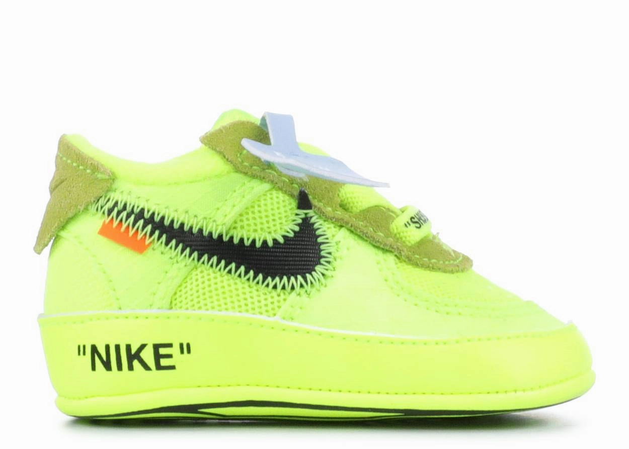 Off White X Air Force 1 Low (CB/Crib) "Volt" Everyday Sports