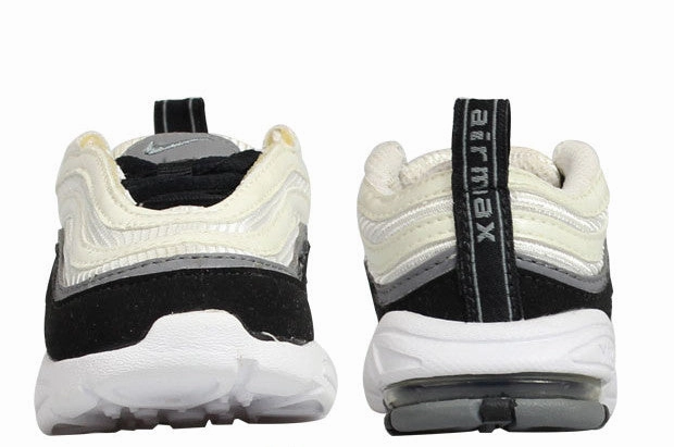 Nike Air Max 97 Toddler 'White-Black/Grey' Easy Grip Speed Step